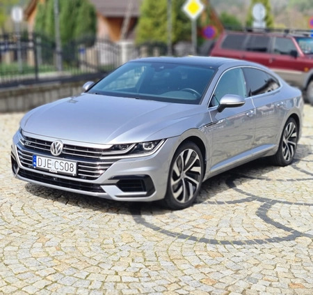 Volkswagen Arteon cena 145000 przebieg: 56000, rok produkcji 2017 z Poręba małe 436